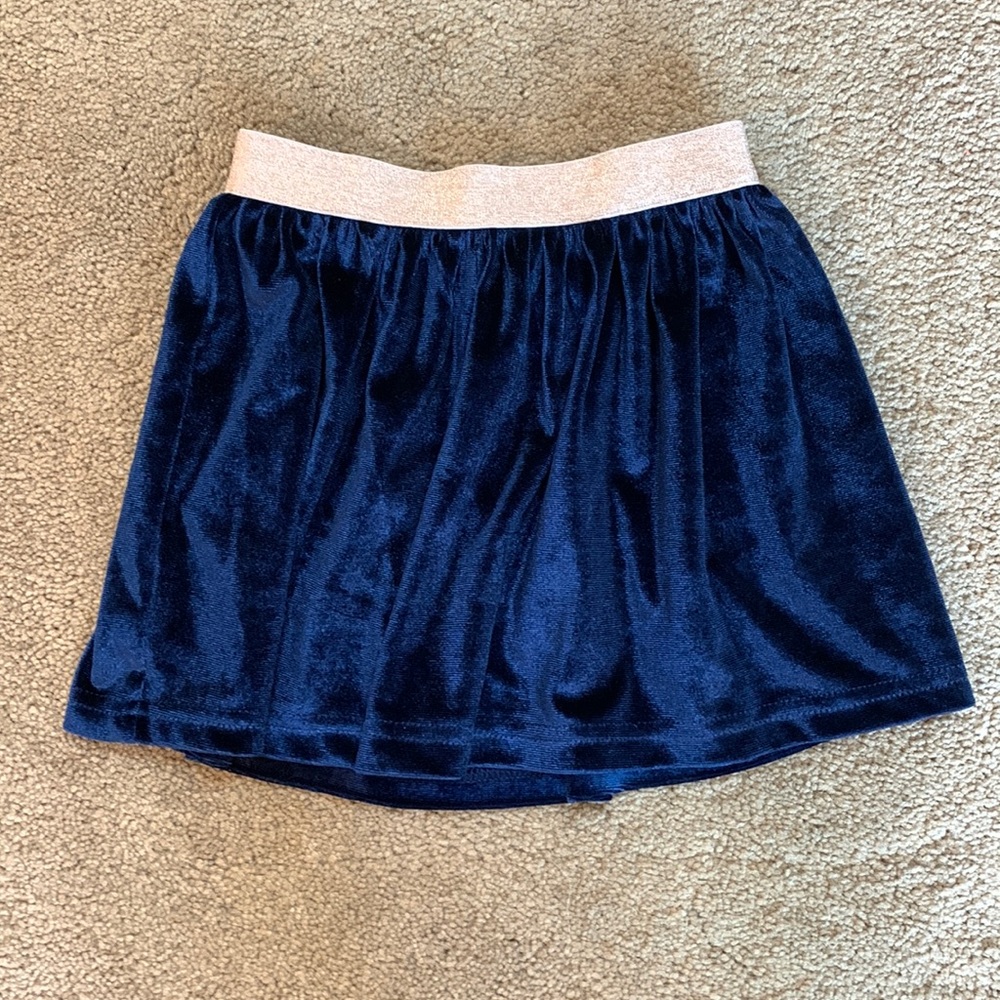 Carter’s girls holiday skirt velvet